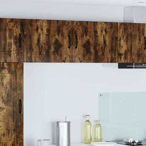 vidaXL Dulap suspendat de bucătărie Stejar fumuriu 50 x 31 x 40 cm imagine