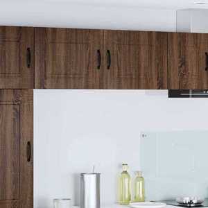 vidaXL Dulap suspendat de bucătărie Stejar închis 50 x 31 x 40 cm imagine