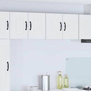 vidaXL Dulap suspendat de bucătărie Alb 60 x 31 x 40 cm Lemn compozit imagine