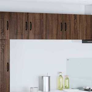 vidaXL Dulap suspendat de bucătărie Stejar închis 60 x 31 x 40 cm imagine