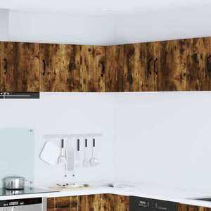 vidaXL Dulap suspendat de bucătărie Stejar fumuriu 57 x 57 x 40 cm imagine