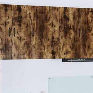 vidaXL Dulap suspendat de bucătărie Stejar fumuriu 50 x 31 x 80 cm imagine