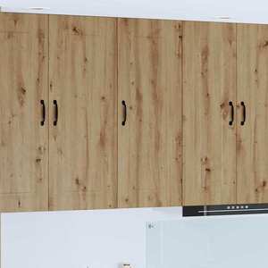 vidaXL Dulap suspendat de bucătărie Stejar Artizanal 40 x 31 x 100 cm imagine