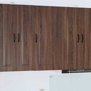 vidaXL Dulap suspendat de bucătărie Stejar închis 50 x 31 x 100 cm imagine