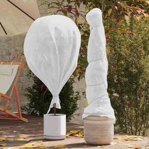 vidaXL Fleece de Protecție pentru Plante împotriva Înghețului Alb imagine