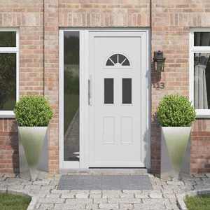 vidaXL Jardinieră 2 pcs Argintiu 40 x 40 x 75 cm Oţel inoxidabil imagine