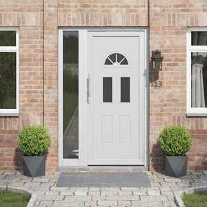 vidaXL Jardinieră 2 pcs Antracit 30 x 30 x 30 cm Oțel imagine