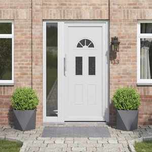 vidaXL Jardinieră 2 pcs Antracit 40 x 40 x 40 cm Oțel imagine