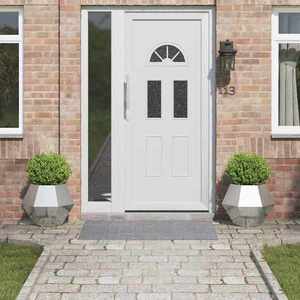 vidaXL Jardinieră 2 pcs Argintiu 50 x 50 x 40 cm Oţel inoxidabil imagine