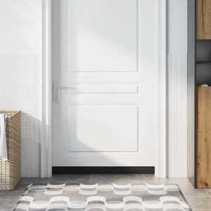 vidaXL Dopuri pentru uși autoadezive 2 pcs Negru 100 cm imagine