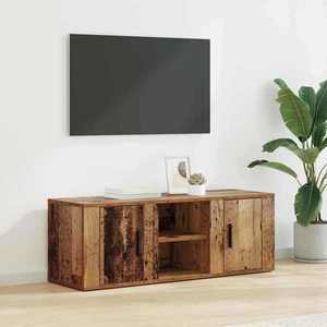 vidaXL Cabinet TV Lemn Vechi 100 x 31, 5 x 35 cm Lemn compozit imagine