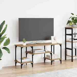 vidaXL Cabinet TV Stejar Artizanal 102 x 35 x 45, 5 cm imagine