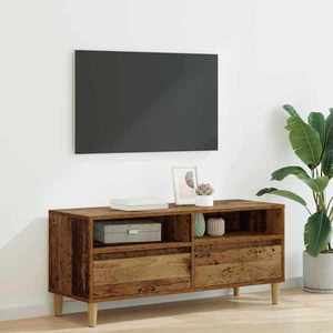vidaXL Cabinet TV Lemn Vechi 100 x 34, 5 x 44, 5 cm Lemn compozit imagine