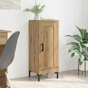 vidaXL Bufet Olden Stejar Artizanal 34, 5 x 34 x 90 cm imagine