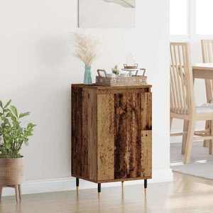 vidaXL Bufet 2 pcs Lemn Vechi 40 x 35 x 70 cm Lemn Ingineresc și Fier imagine