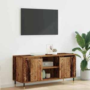 vidaXL Cabinet TV Lemn Vechi 104 x 35 x 50 cm Lemn compozit imagine