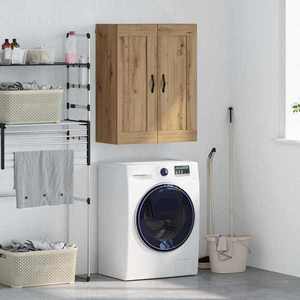 vidaXL Dulap montat pe perete Stejar Artizanal 69, 5 x 34 x 90 cm imagine