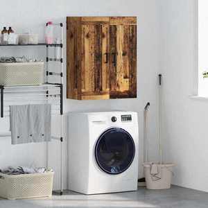 vidaXL Dulap montat pe perete Lemn Vechi 69, 5 x 34 x 90 cm imagine