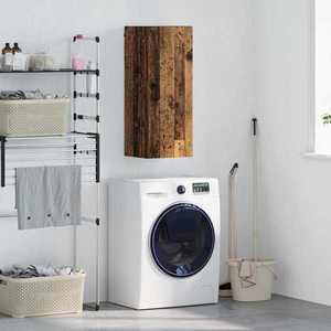 vidaXL Dulap montat pe perete Lemn Vechi 34, 5 x 34 x 90 cm imagine
