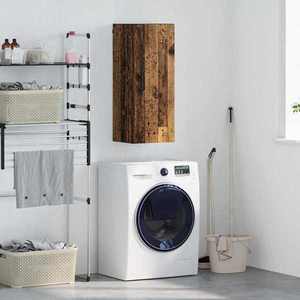 vidaXL Dulap montat pe perete Lemn Vechi 34, 5 x 34 x 90 cm imagine