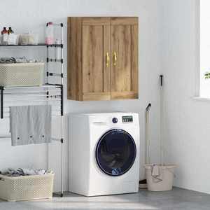 vidaXL Dulap montat pe perete Stejar Artizanal 69, 5 x 34 x 90 cm imagine
