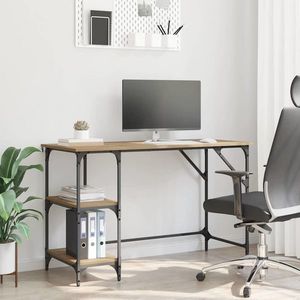 vidaXL Birou Stejar Artizanal 120 x 50 x 75 cm Lemn compozit imagine