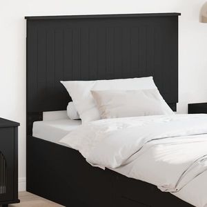 vidaXL Tăblie cap cu headboard Stejar Negru 100 cm Lemn compozit imagine