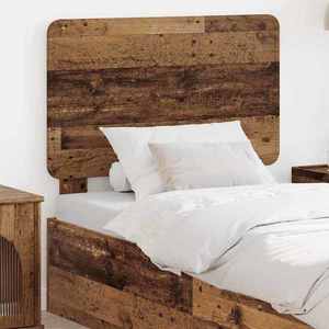 vidaXL Tăblie cap cu headboard Lemn Vechi 80 cm Lemn compozit imagine