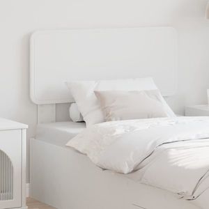 vidaXL Tăblie cap cu headboard Alb 75 cm Lemn compozit imagine