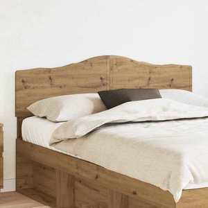 vidaXL Tăblie cap cu headboard Stejar Artizanal 150 cm Lemn compozit imagine