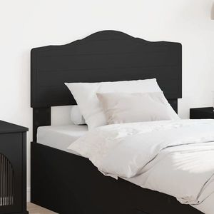 vidaXL Tăblie cap cu headboard Stejar Negru 80 cm Lemn compozit imagine