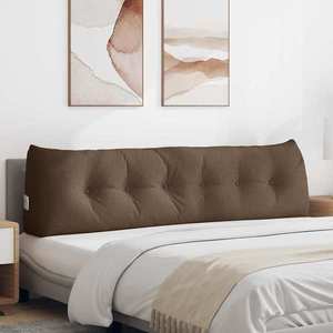 vidaXL Perna pentru spate Maro 180 x 24 x 50 cm țesătură imagine