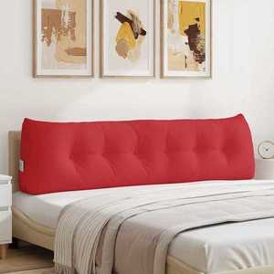 vidaXL Perna pentru spate Roșu 180 x 24 x 50 cm țesătură imagine