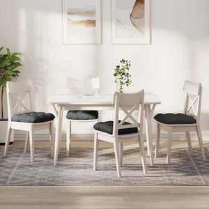 vidaXL Perne de Șezut 4 pcs Gri închis 45 x 45 cm imagine