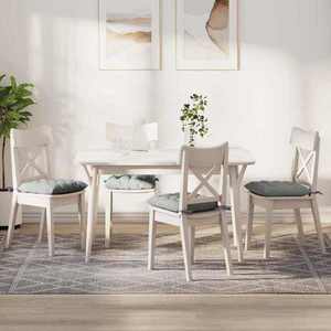 vidaXL Perne de Șezut 4 pcs Gri deschis 40 x 40 x 6 cm Microfibră imagine