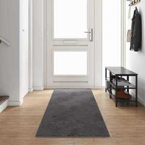 vidaXL Runner din covor Gri 80 x 400 cm 100% Polipropilenă Tuft imagine