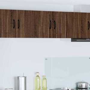 vidaXL Dulap suspendat de bucătărie Stejar închis 60 x 31 x 40 cm imagine