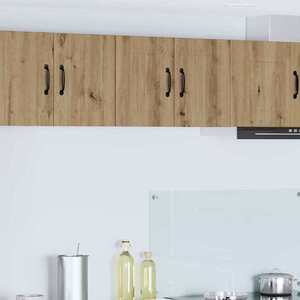 vidaXL Dulap suspendat de bucătărie Stejar Artizanal 60 x 31 x 40 cm imagine