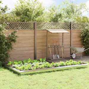 vidaXL Garduri pentru melci 16 pcs Argintiu Oțel Galvanizat imagine