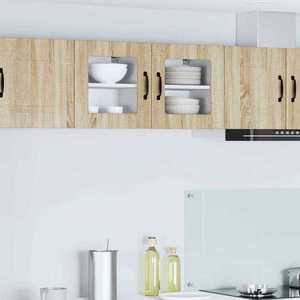 vidaXL Dulap suspendat de bucătărie Stejar Sonoma 40 x 31 x 40 cm imagine