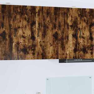 vidaXL Dulap suspendat de bucătărie Stejar fumuriu 40 x 31 x 80 cm imagine
