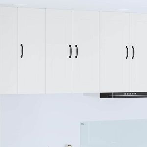 vidaXL Dulap suspendat de bucătărie Alb 60 x 31 x 80 cm Lemn compozit imagine