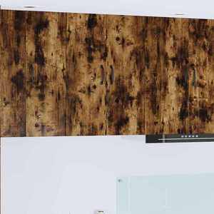 vidaXL Dulap suspendat de bucătărie Stejar fumuriu 60 x 31 x 80 cm imagine
