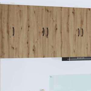 vidaXL Dulap suspendat de bucătărie Stejar Artizanal 60 x 31 x 80 cm imagine