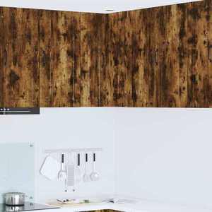 vidaXL Dulap suspendat de bucătărie Stejar fumuriu 57 x 57 x 80 cm imagine