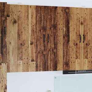 vidaXL Dulap suspendat de bucătărie cu ușă Lemn Vechi 30 x 31 x 100 cm imagine