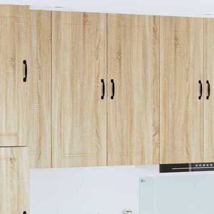 vidaXL Dulap suspendat de bucătărie Stejar Sonoma 40 x 31 x 100 cm imagine