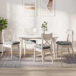 vidaXL Perne de Șezut 4 pcs Gri deschis 40 x 40 cm imagine