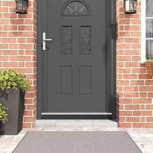 vidaXL Perdele de ușă cu perii cu montare prin înșurubare 2 pcs imagine