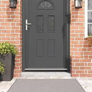 vidaXL Perdele de ușă cu perii cu montare prin înșurubare 12 pcs imagine